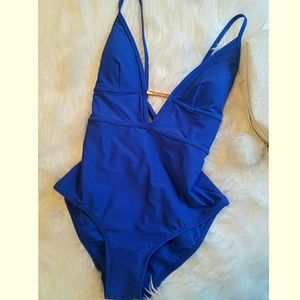 Ted Baker Blue One-Piece Swimsuit